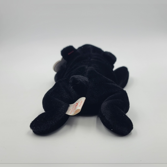 TY Beanie Baby - BLACKIE the Black Bear (8.5 inch) - Picture 3 of 4